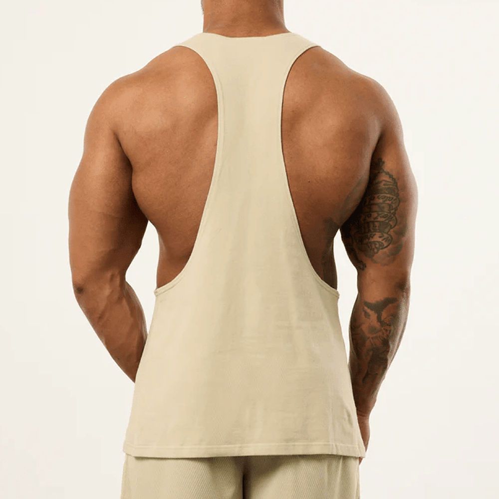 Cotton men fitness tank top 