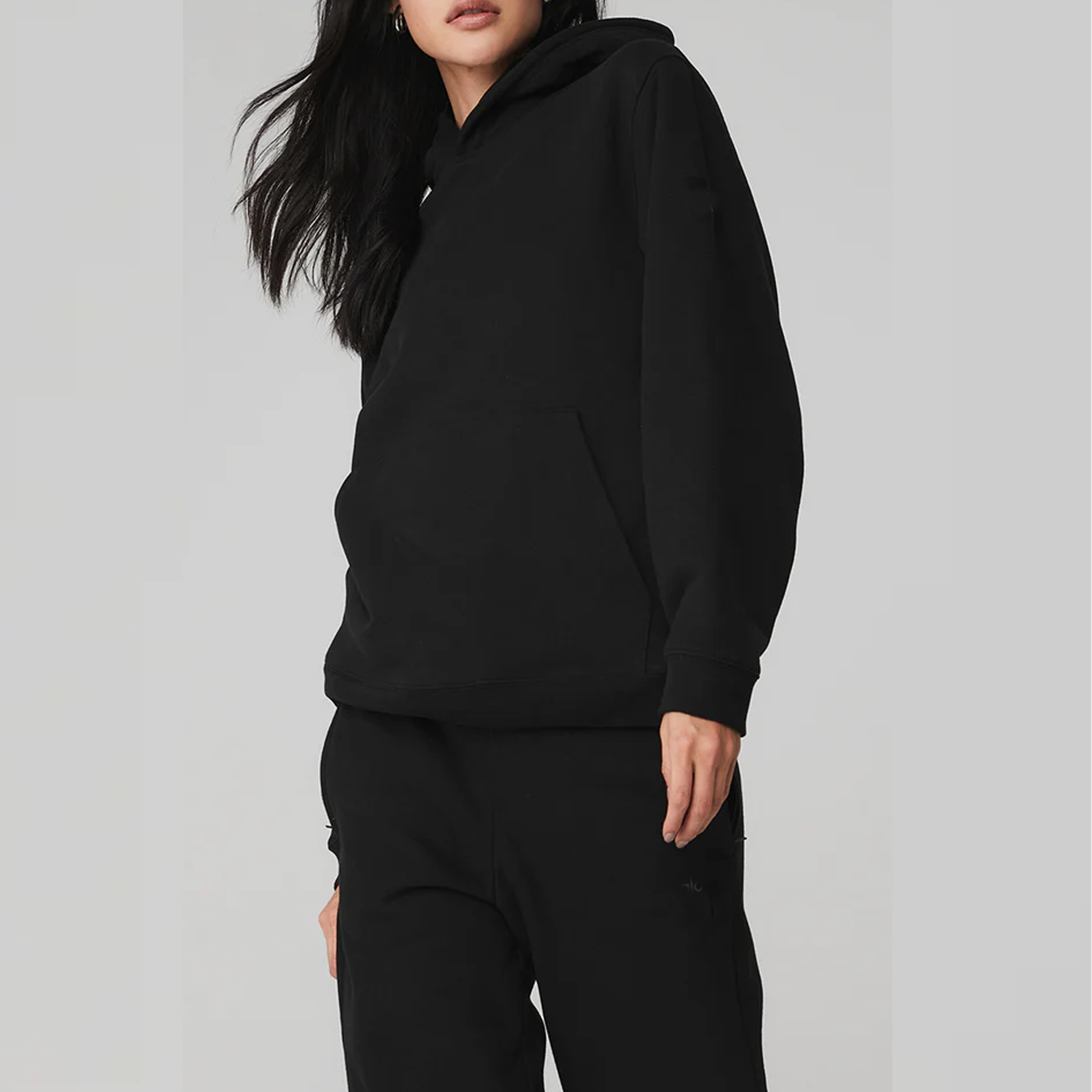 Women hoodie warm up pullover oversized