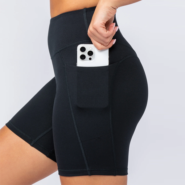 Black side pockets runners comfortable women