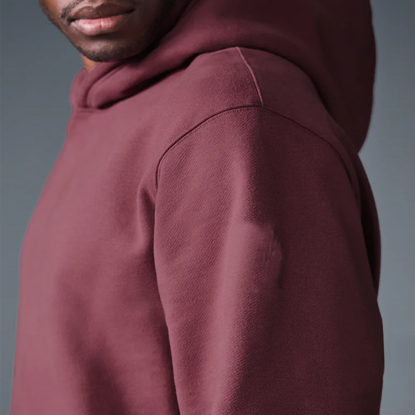 Men fleece sweatshirt front pocket