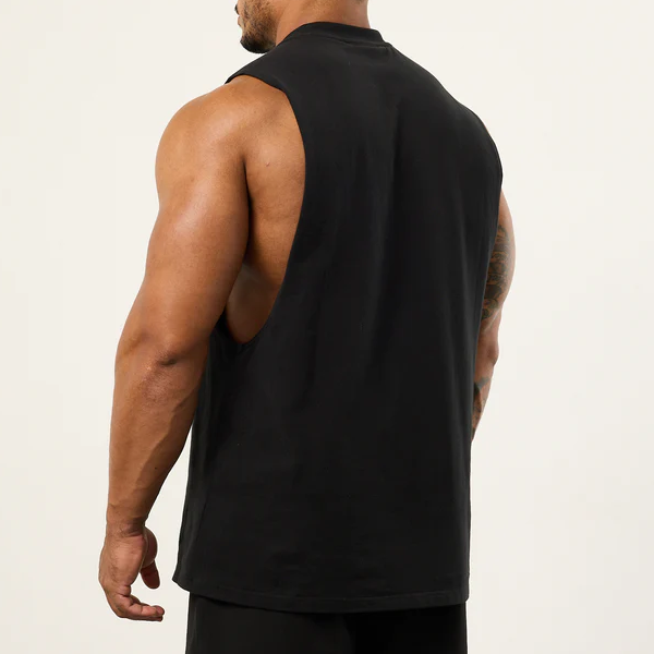 Light blue muscle men quick dry men tank top