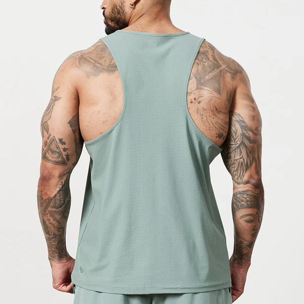 Men gym stringer soft cotton comfortable