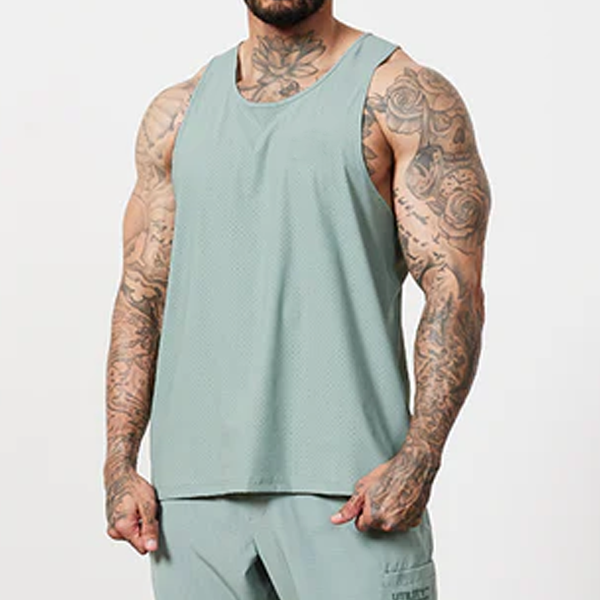 Men gym stringer soft cotton comfortable