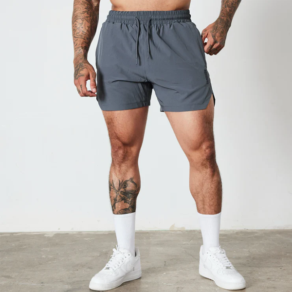 Men side splits running shorts manufacturer