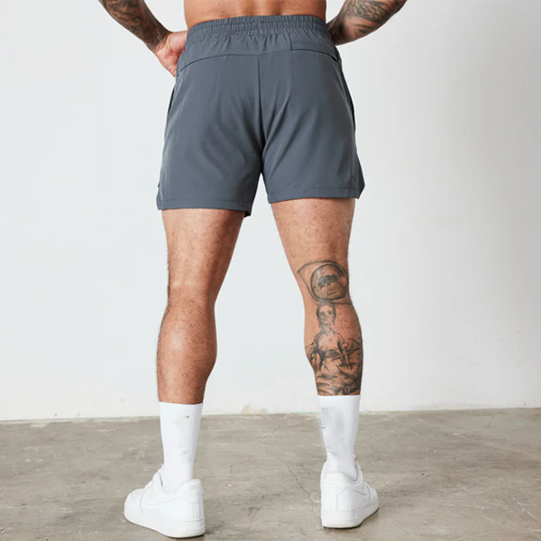 Men side splits running shorts manufacturer