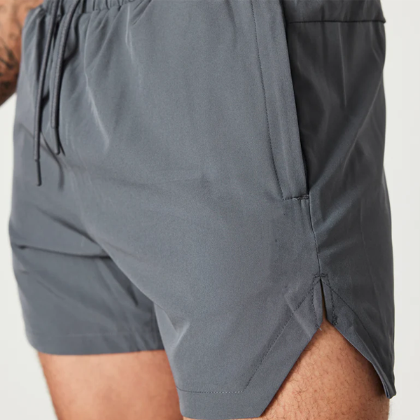 Men side splits running shorts manufacturer