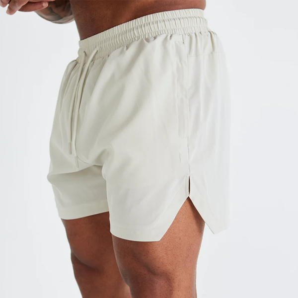 Latest side splits men lightweight shorts