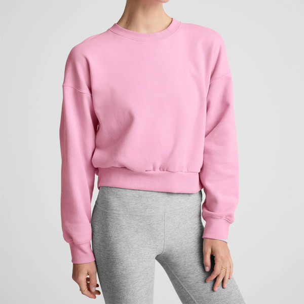 Hot sales terry cotton jumper women