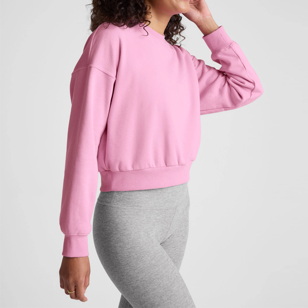 Hot sales terry cotton jumper women