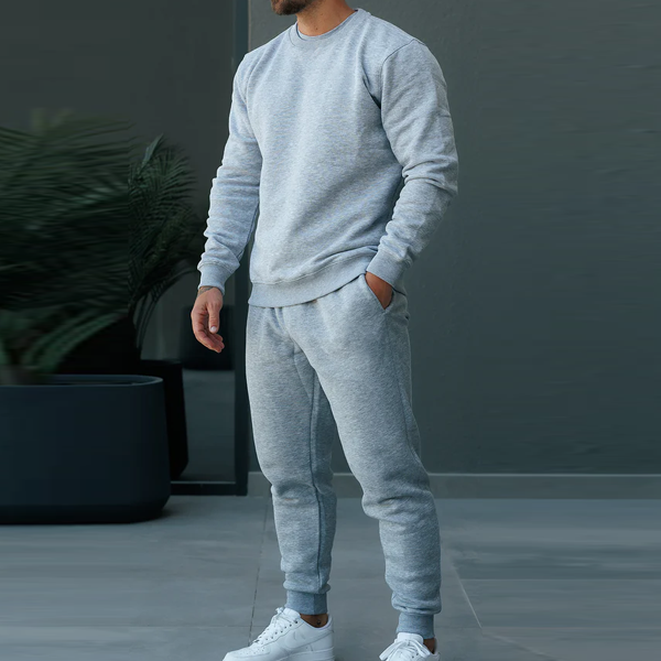 Men fleece warm up jumper