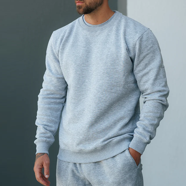 Men fleece warm up jumper