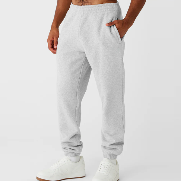 OEM men running sweat pants grey