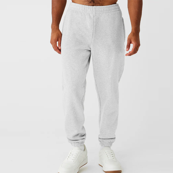 OEM men running sweat pants grey