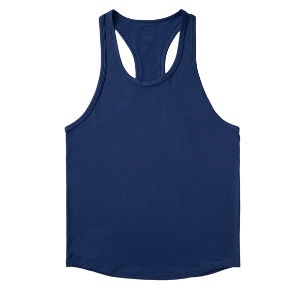 Racer back muscle men cotton vest