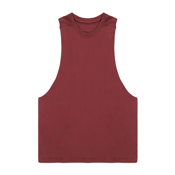 Drop-arm training tank top mens