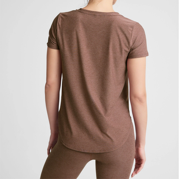 Vital women loose t shirt brown