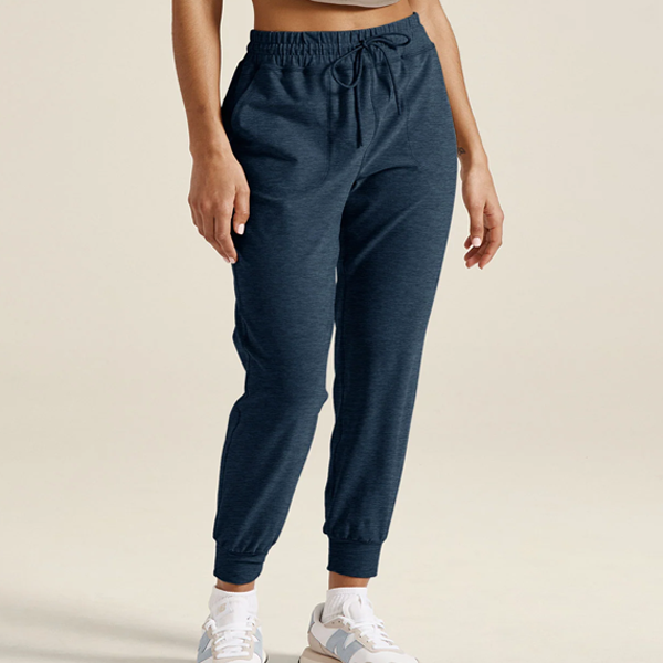 Rest day women navy joggers side pockest with strings