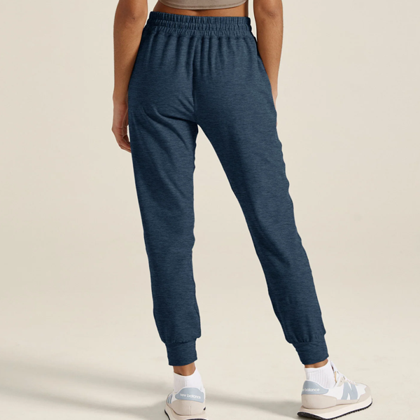 Rest day women navy joggers side pockest with strings