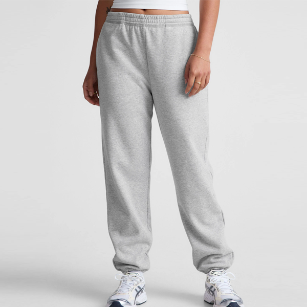 Pop womens fleece loose joggers grey