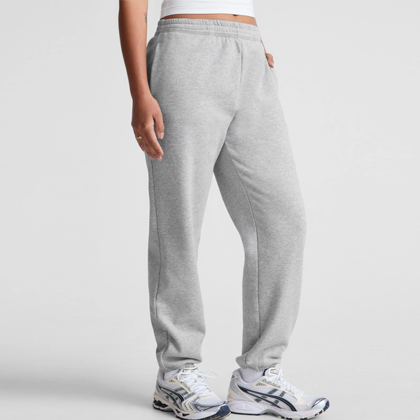 Pop womens fleece loose joggers grey