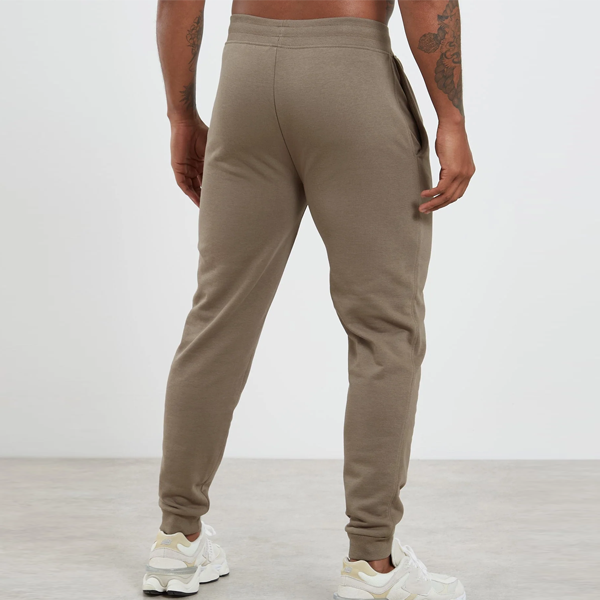 Pop active men khaki fleece sweat pants