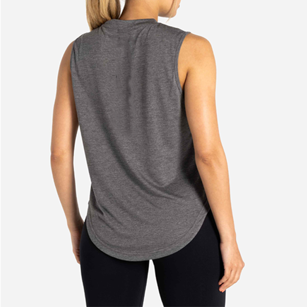 Curve hem vital women quick dry fitness tank top