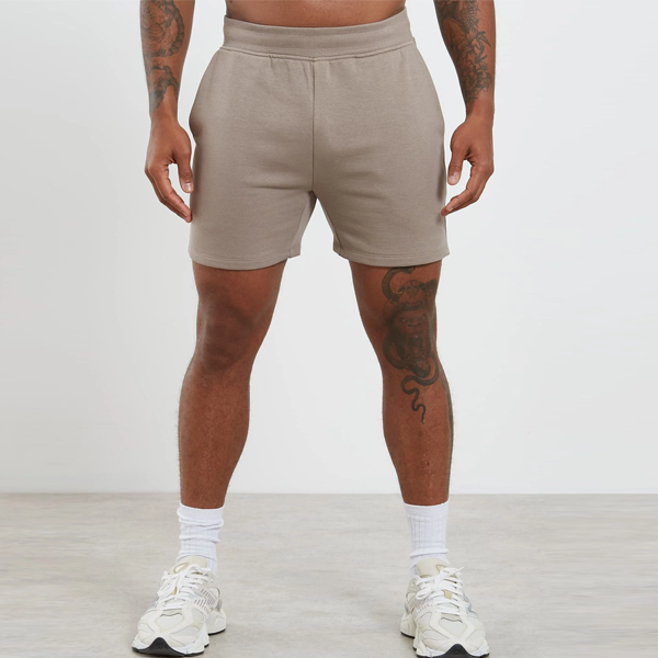 Rest day vital men comfortable cotton shorts khaki