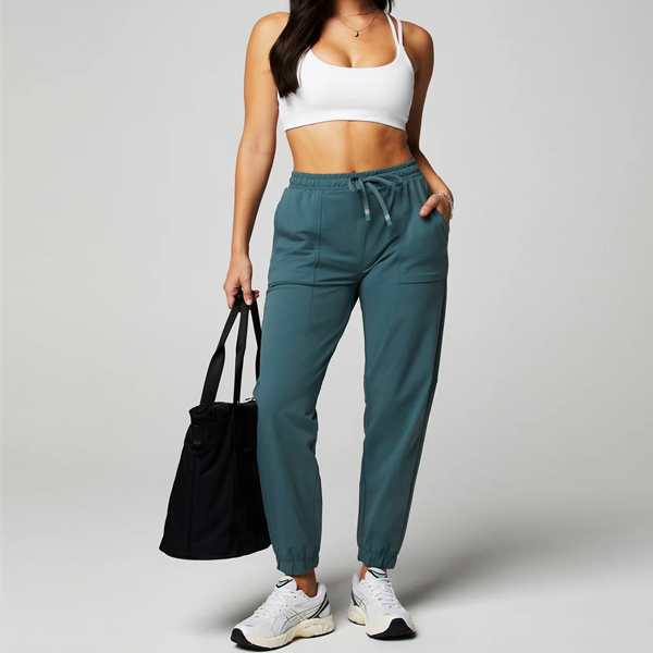 Lightweight vital women stretch nylon training joggers