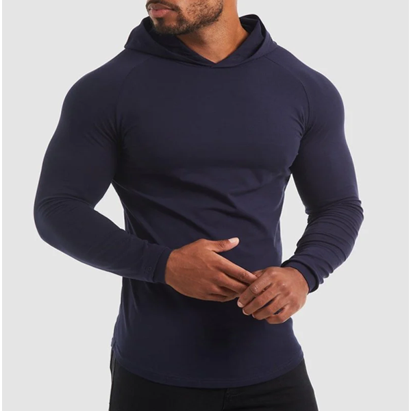 Rest day luxe fleece top active men sweat hoodie