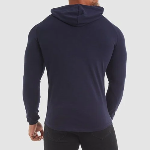 Rest day luxe fleece top active men sweat hoodie