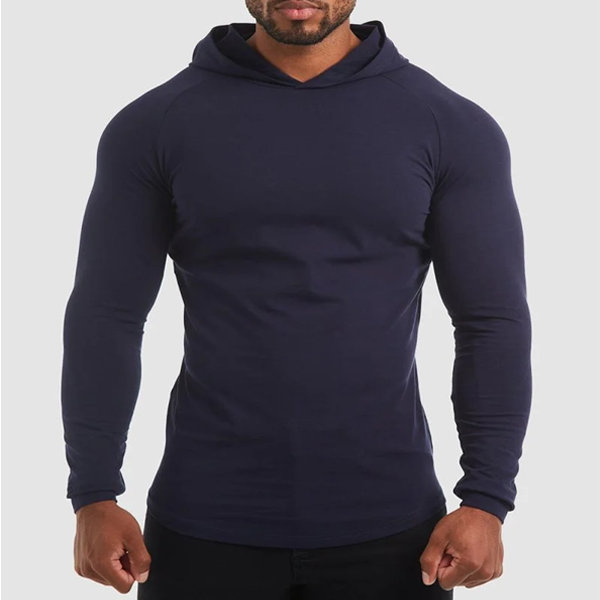 Rest day luxe fleece top active men sweat hoodie