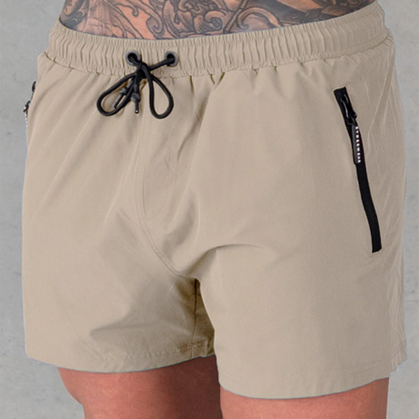 Quick Dry nylon 4-way stretchy running shorts