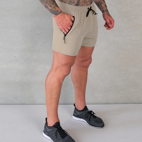 Quick Dry nylon 4-way stretchy running shorts