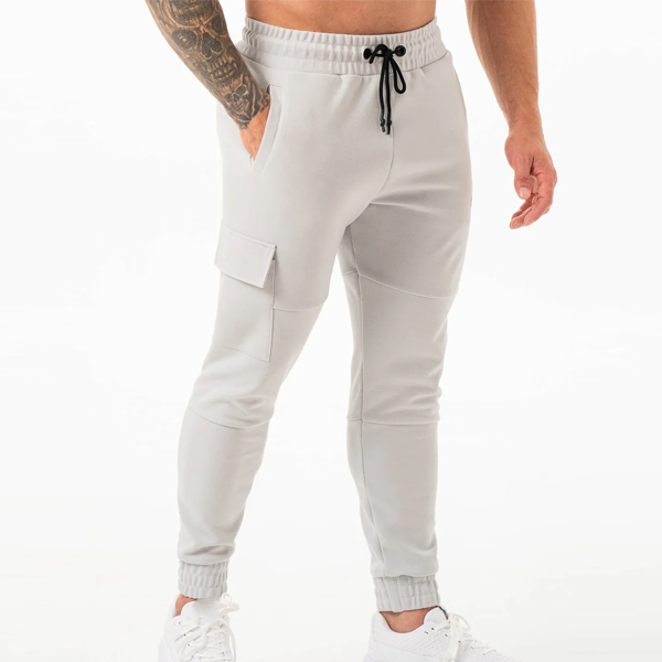 High quality men fleece joggers