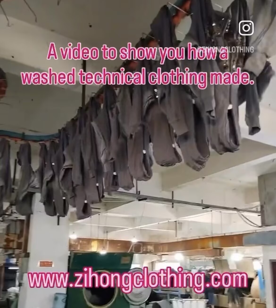 How to make a washed clothing