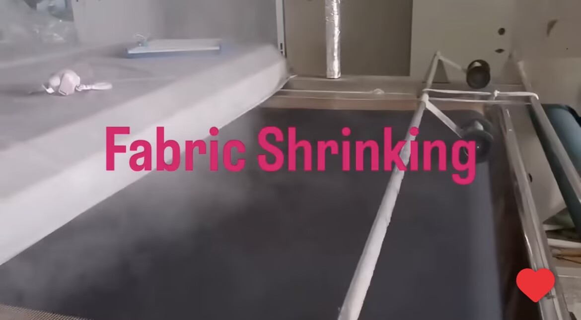 Why is shrinkage process necessary in garment?